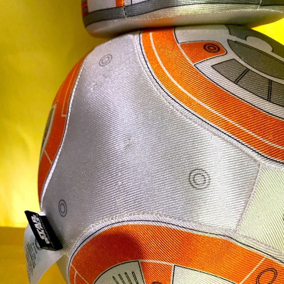 DISNEY STAR WARS BB-8 ROBOT DROID FORCE AWAKENS JUMBO SIZE COLLECTIBLE PLUSH 15” - Picture 10 of 11